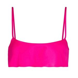 NWT SKIMS Woven Shine Cami Raspberry Sizes M L